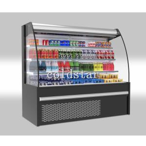 Supermarket Display Open Chiller Big Capacity With Ce CB Certificate