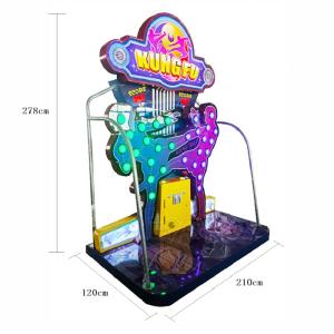 Cheap Kungfu Arcade Ticket Lottery Redemption Prize Game Machine Hit Bean Game Machines for sale
