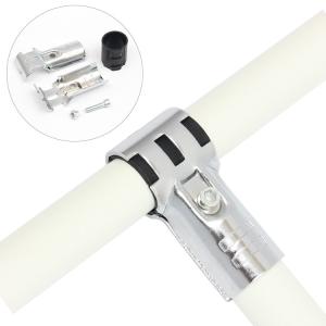 DY21 Chromate Assembly Accessories , PE Coated Lean Pipe Connector And Joints