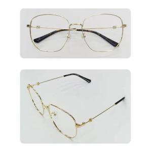 optical glass , Metal ,Gold+Black,optical frame,eyewear full frame