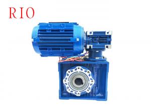 Cheap Double Reduction Worm Gear Speed Reducer NMRV063/075 Aluminium Alloy Housing for sale