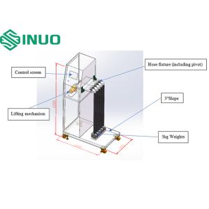 IEC60335-2 Current-Carrying Hoses Bending Resistance Tester 5 Station