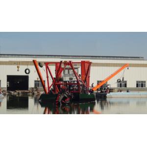 Cheap 43.5m Dredger Length 700 Cbm/H Sand Mining Dredge With Cummins Engines 1.5km Discharging Distance for sale