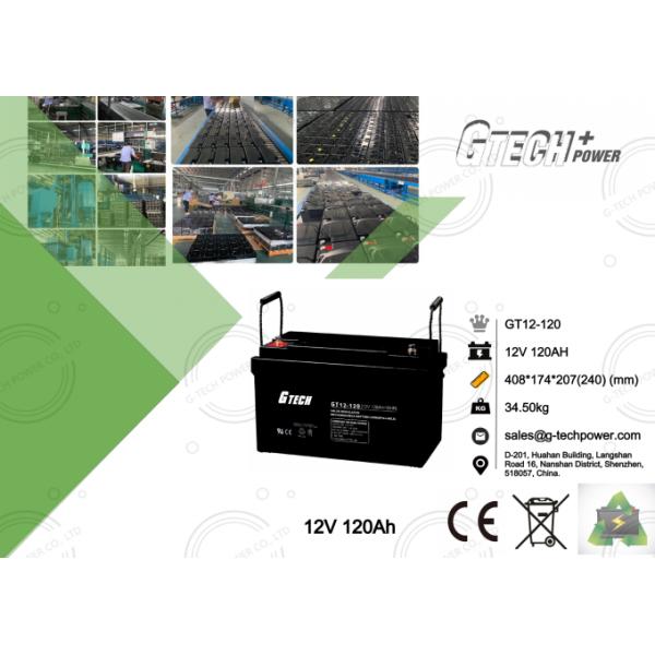 12v 100ah VRLA Regulated Lead Acid Battery For Solar Alarm System 0