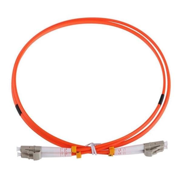 Quality Lc - Lc Multimode Optical Fiber Patch Cord For FTTH FTTB FTTX Network wholesale