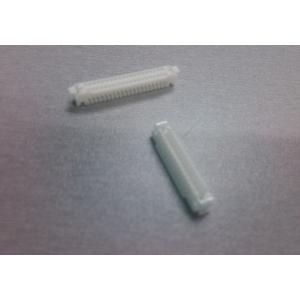 1.25mm pitch dual row wire connector with locking structure PA66 plastic