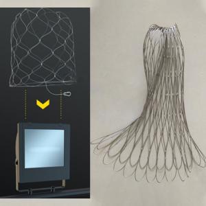 SS 304 316 Flexible Stainless Steel Wire Rope Mesh Anti-Theft Rope Net Wire Mesh