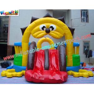 Cool Commercial Inflatable Amusement Park Play Centers 6L x 6W x 4H Meter for