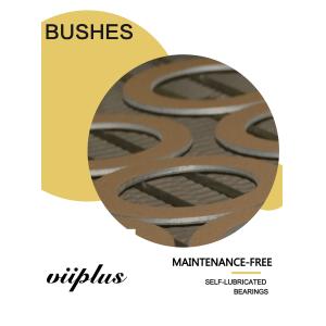 Metal - Polymer Bronze Thrust Plate Washer Excellent Heat Dissipation