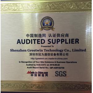 Shenzhen Greetwin Technology Co.,Limited Certifications