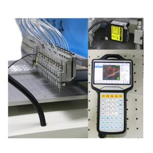 24 Colors Customized PVC Patches Rubber Dispensing Machine for Manufacturing