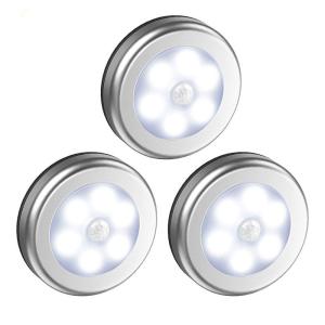 LED Motion Sensor Led Under Cabinet Lights Dry Battery LED Night Light Motion