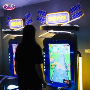 43 Inch HD Screen Technology Motion-Sensing Trampoline Durable Display Design