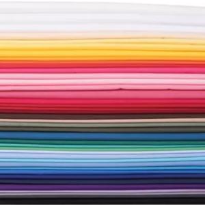 Breadth 150cm Cotton Polyester Blend Fabric By The Yard Low Shrinkage