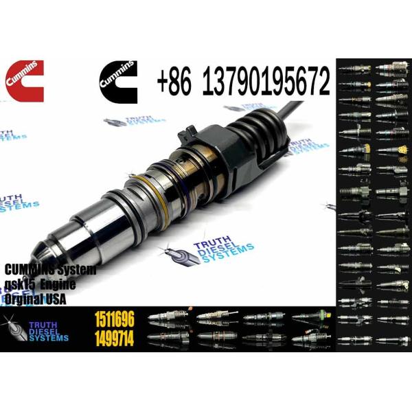 Quality Isx15 Qsx15 X15 Engine Diesel rail Fuel Injector 1499714 1464994 1521977 1511696 1529790 for C-UMMINS engine wholesale