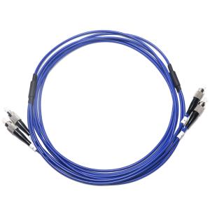 Cheap Optic Patch Cord Dual-Core Dual-Mode FC 2/2 OM3 for Connection Network WALN LAN Survailiance for sale