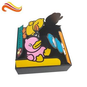 Hard Cardboard Packaging Box Gloss / Matt Lamination With Lid Printing Riddles