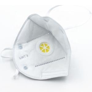 Anti Dust FFP2 Foldable Dust Mask With Valve High Filtration Capacity