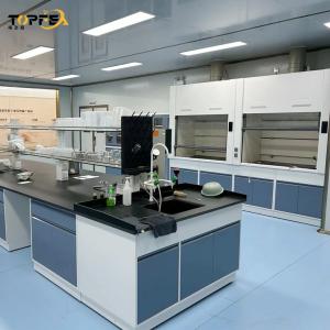 Black Lab Work Benches with Drawers 200-500kg Load Capacity and Customizable