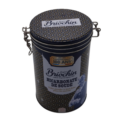 OEM ODM Recyclable Round Empty Cookie Tins With Airtight Metal Wire Close