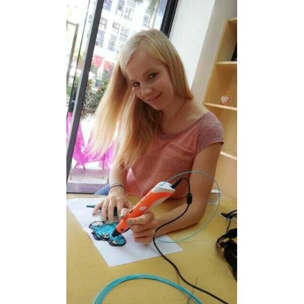 Upgrade Light Weight 3D printer pen with temperature control LCD， 3d stereo