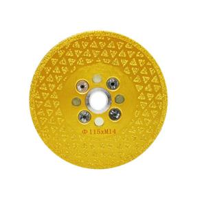 1.6mm Brazed 2 Side Masonry Diamond Saw Blade For Circular Saw