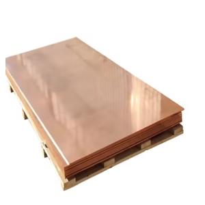 China Pure Copper Plate C10100 Cooper Plate/Sheet for Manufacturing, Diator parts on sale