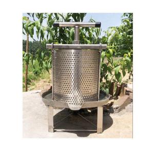 China Manual 17L Capacity 304 Stainless Steel Honey Wax Presser for Beekeeping with 28*27cm Size on sale
