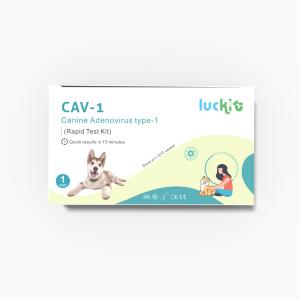 Luckit Canineadenovirus type 1 CAV-1 PET DOG Test Kit Fast Reaction Rapid Class
