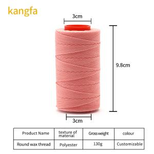 110g round waxed thread for leather DIY 100 colors 1.0mm sewing hand stitching