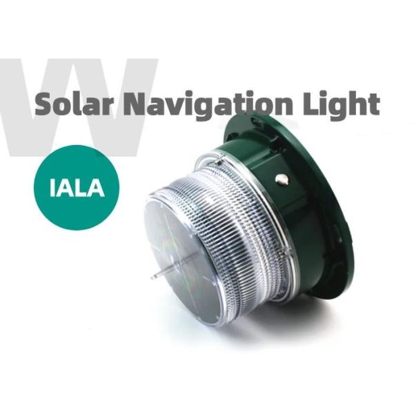 Quality Super Bright Flashing Navigation Lights Solar Integrated IP68 Waterproof wholesale