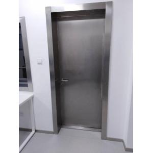 SS Surface Class I Radiation Protection Lead Door With Ionizing Radiation Sign