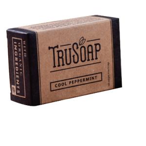 Recycled 350gsm Cardboard Soap Packaging Boxes Embossing Printing
