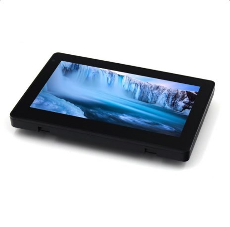 Glass wall mounted IPS display screen tablet pc with RS485 POE Light bar for