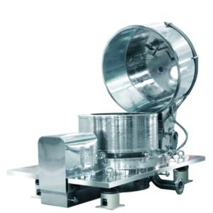 Rotary Scraper Discharge Dewatering Industrial Vertical Basket Centrifuge