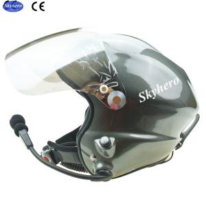 Paramotor helmet GD-G with full headset Red colour M L XL XXL size in stock blue