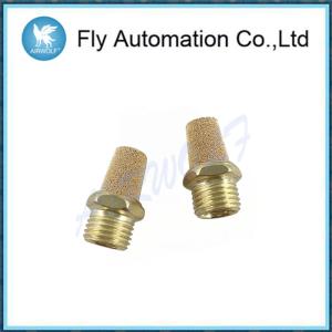 China Sintered Brass BSL02 1/4 Airtac Pneumatic Air Silence Exhaust Universal Muffler on sale