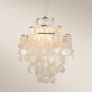 Modern Capiz shell chandelier (WH-MC-07)