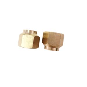 1/8" NPT Brass Pipe Fitting NPT Thread Cap Nut