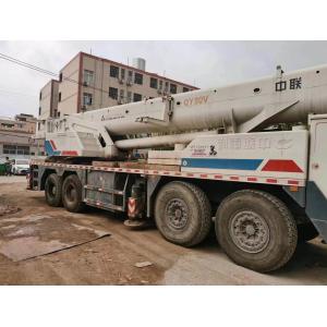 Used Zoomlion Qy80V Engineering Construction Machinery with Five-Arm Yellow