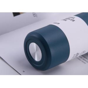 China 15 Oz 66x198mm 450ml Double Wall Stainless Steel Flask on sale