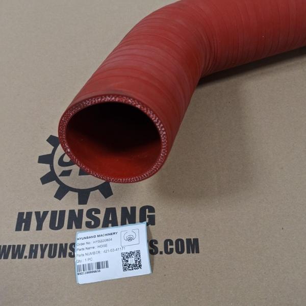 Hyunsang Excavator Hydraulic Hose 421-03-41171 4210341171 421-03-32132 4210332132 For WA470-6A