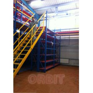 Heavy Duty Pallet Rack Mezzanine Systems For Logistics Warehouse