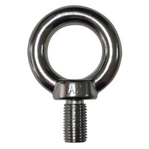 China M4-M20 Eye Bolts Nuts with Right Hand Thread Zinc Plated Available on sale