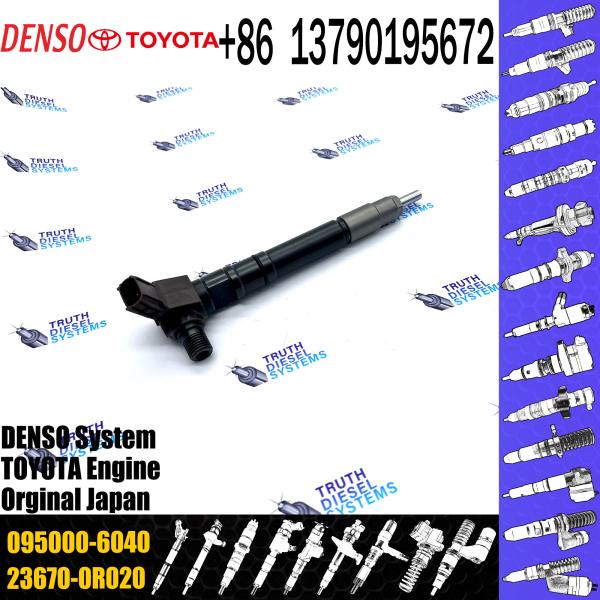 Quality Diesel Fuel Engine Injector 095000-6040 23670-0R020 For Engine High Pressure Pump Engine Injection Injector 095000-6040 wholesale