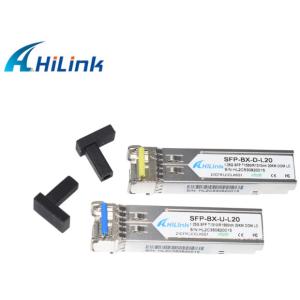 TX1310m RX1550nm 1.25G BIDI Sfp Optical Transceiver LC SC
