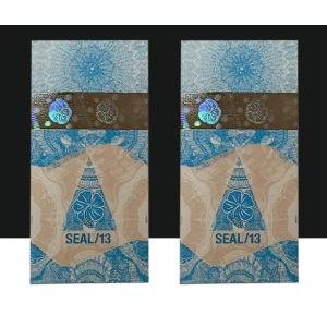 Custom Tobacco Cigarette Tax Stamp Labels Anti Counterfeiting Security Paper