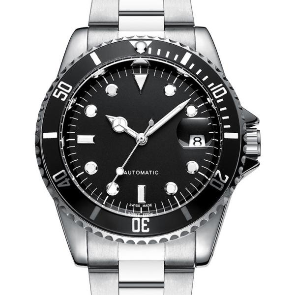 Quality 22mm Sapphire Male Quartz Wrist Watch With Lighted Dial Rotate Bezel ODM wholesale