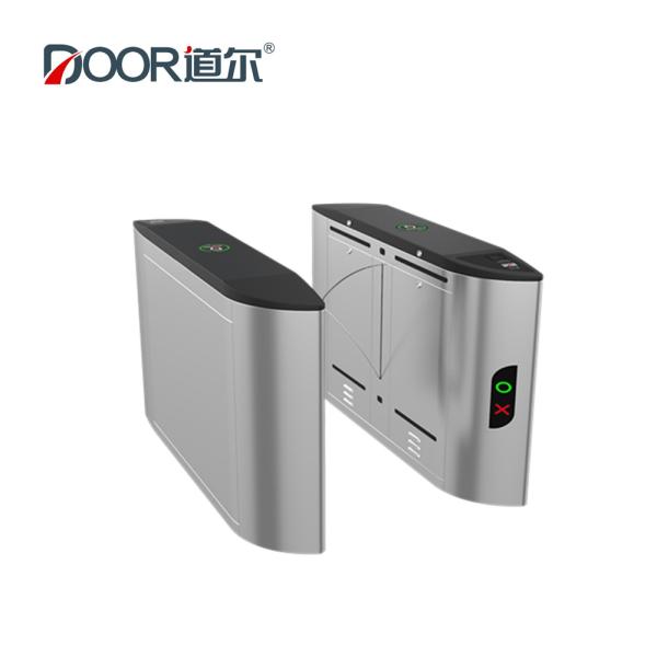 Quality Half Waist Pedestrian Gate One Lane Flap Barrier For Entrance Control Solution wholesale