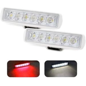 China White Housing 18W Epistar LEDs Marine Spreader Lights on sale